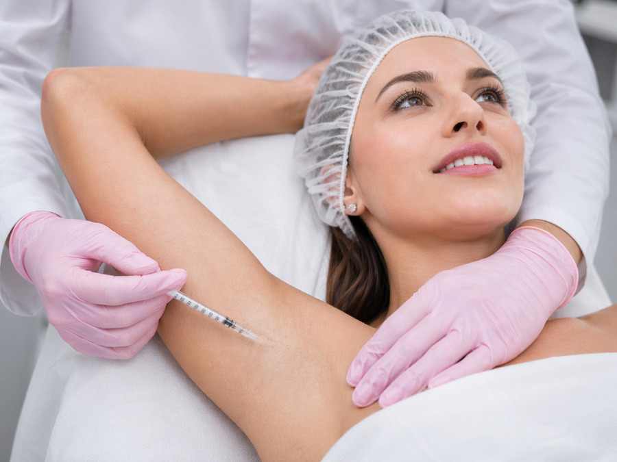 Injeção de Botox na axila: tratamento para hiperidrose