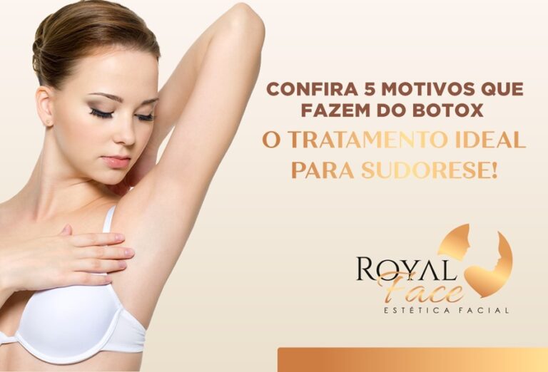 5 motivos que fazem do botox o tratamento ideal para sudorese