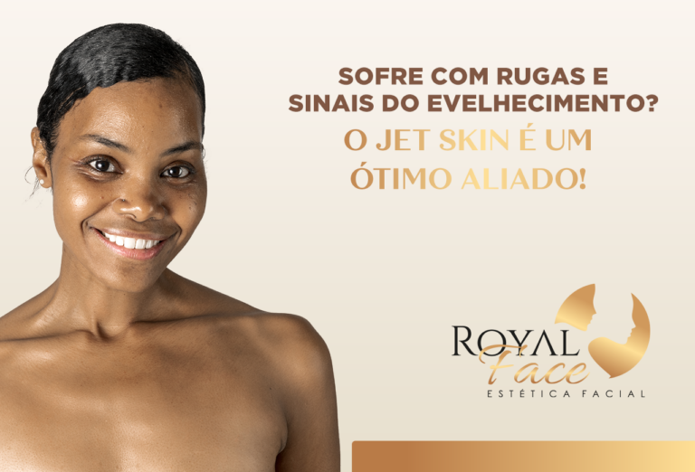 Sofre com rugas e sinais do envelhecimento? O Jet Skin é um ótimo aliado!