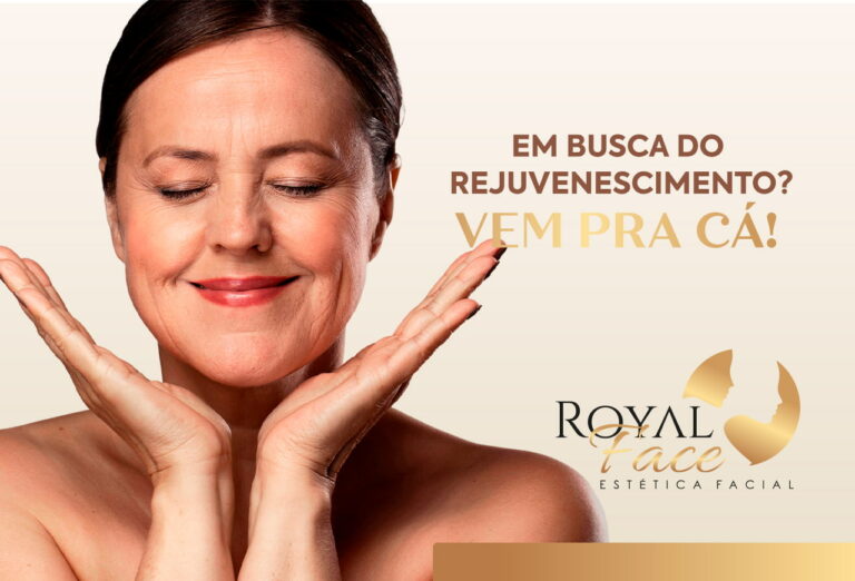 Em busca do rejuvenescimento facial? Venha para a Royal Face!