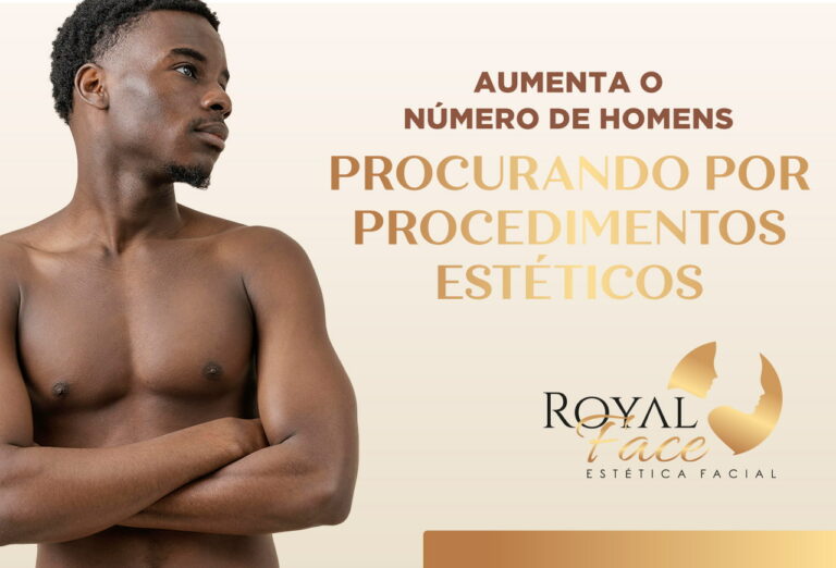 Aumenta o número de homens procurando por procedimentos estéticos