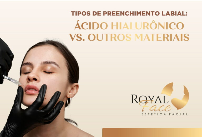 Tipos de preenchimento labial: Ácido hialurônico vs. outros materiais