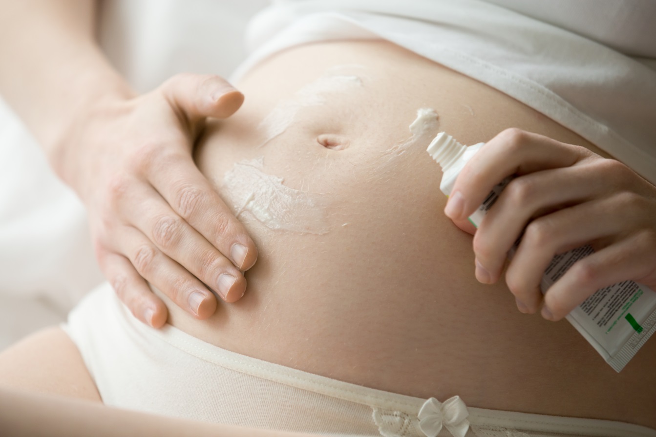 Prevenção das estrias na gravidez