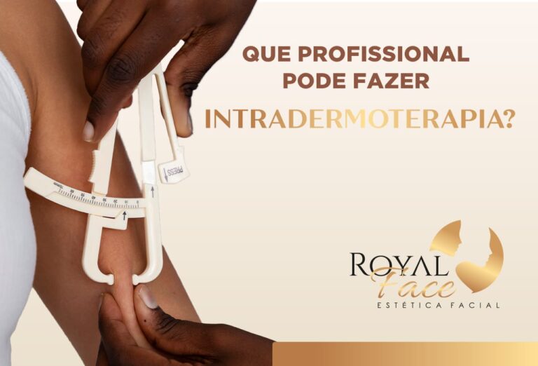 Que profissional pode fazer a intradermoterapia?
