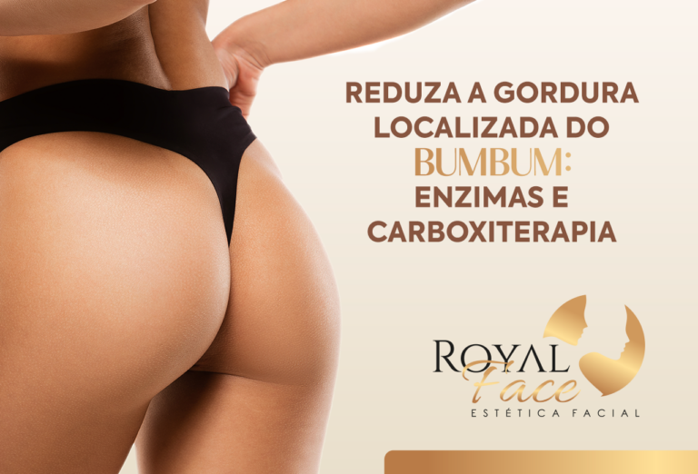 Reduza a gordura localizada do bumbum: Enzimas e Carboxiterapia