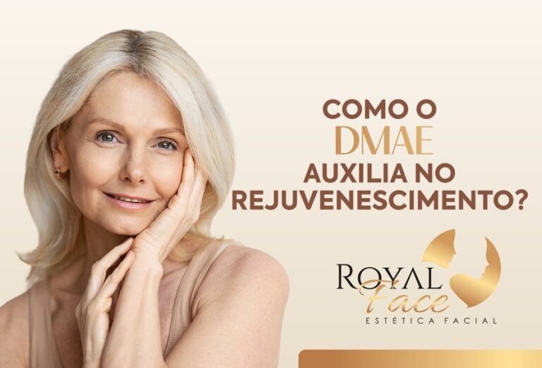 Como o DMAE auxilia no rejuvenescimento?