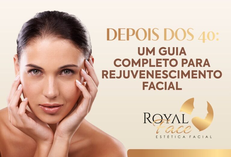 Depois dos 40: Um guia completo para rejuvenescimento facial 