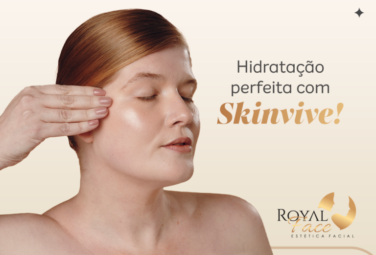 Hidratação perfeita com SKINVIVE!