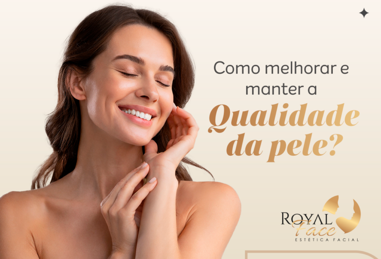 Como melhorar e manter a qualidade da pele