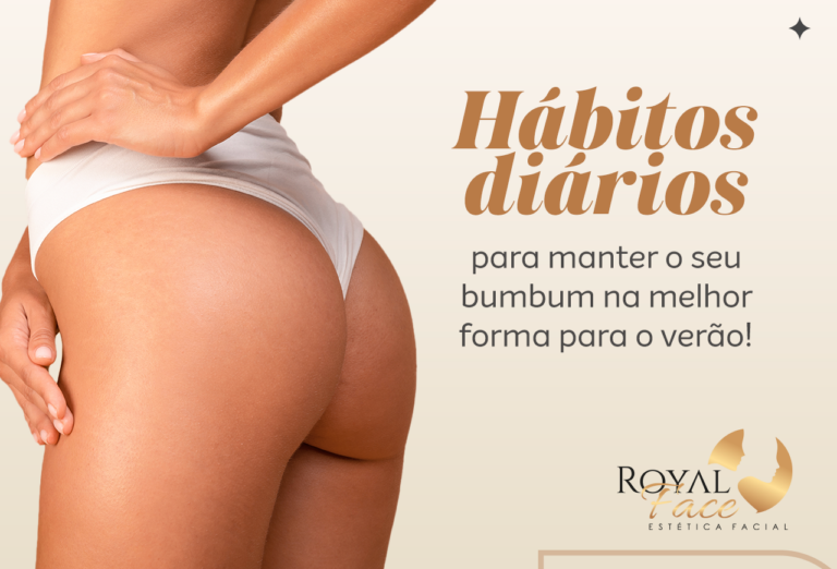 Hábitos diários para manter o seu bumbum na melhor forma para o verão!