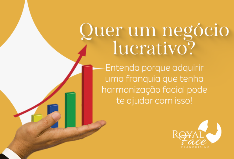 Quer um negócio lucrativo? Entenda por que adquirir uma franquia que tenha harmonização facial pode te ajudar com isso!