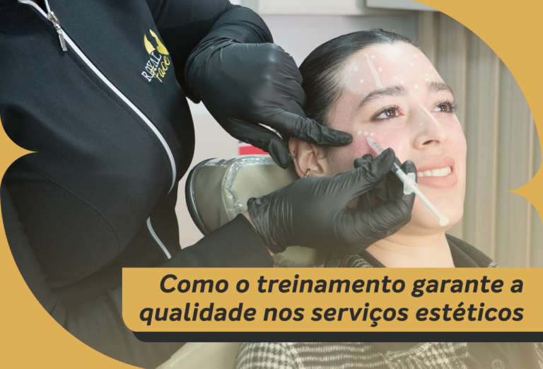 Como o treinamento especializado da Royal Face garante qualidade nos serviços estéticos