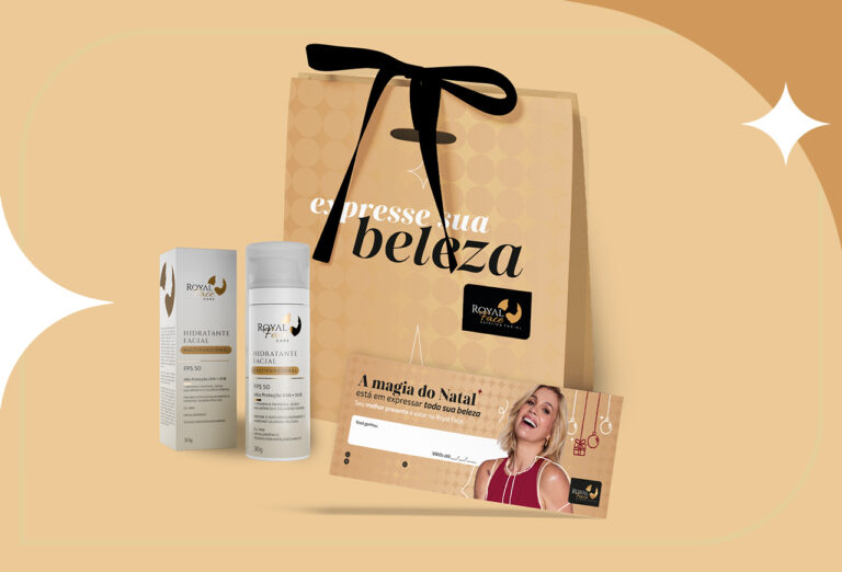 Saia da mesmice nos presentes corporativos: Kit Spa Facial Royal Face